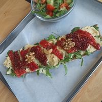 Hummus Sandwich (vegan) at Estate Coffee in Berlin