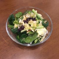 Free salad ^^ with cranberries at Able Lee in Daejeon