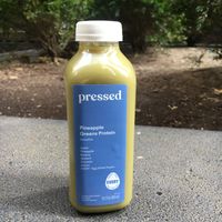 This is the vegan juice that has the same protein as egg.  at Pressed Juicery - Lexington in New York City
