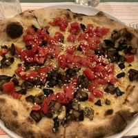 Hummus Pizzaa  at Berberè in Milan