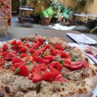 Babaganoush pizza at Berberè in Verona