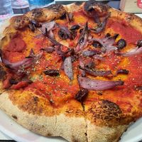 Pizza Mediterraneana    at Berberè in Verona