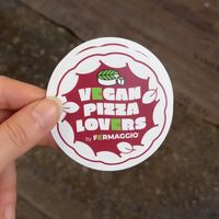 free sticker :o at Fermaggio in Cave