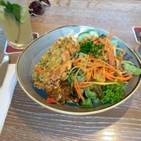 Tempura Gemüse mit Salat at Mohren Wirtshaus in Ravensburg