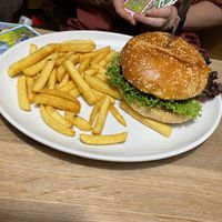 Vegan burger  at Mohren Wirtshaus in Ravensburg
