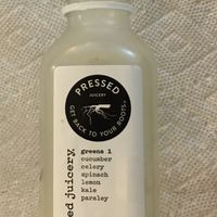 Finished juice at Pressed Juicery - 84th & Lexington in New York City