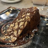 Chocolate pie   at The Green Temple in Redondo Beach