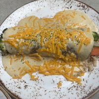 Savory wrap  at The Green Temple in Redondo Beach