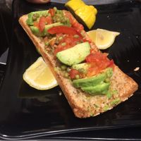 Toast a l’avocat at Copper Branch in Strasbourg