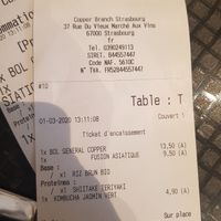 Conta at Copper Branch in Strasbourg