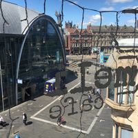 View from window at Meli Cafe in Newcastle Upon Tyne