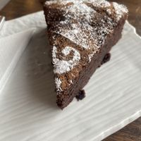 Chocolate fudge cake   at Meli Cafe in Newcastle Upon Tyne