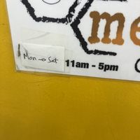 Opening hours   at Meli Cafe in Newcastle Upon Tyne
