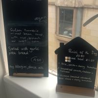 Sample menu at Meli Cafe in Newcastle Upon Tyne