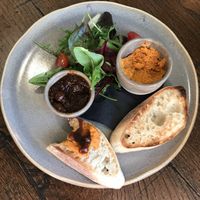 Vegan pate! at George III Hotel in Dolgellau