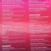 Vegan items found under Vegetarian. Can eliminate dairy from several items. at Su Casa Restaurante in South Haven