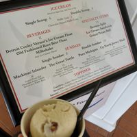  at Sadie's Ice Cream in Mackinac Island