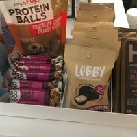 Vegan snacks for sale at Pressed Juicery - Mercer St in New York City