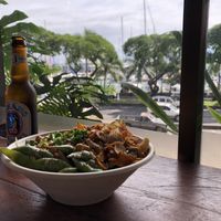 Tofu Poke bowl  at Poke Bar in Tahiti