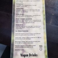 The new Vegan menu at Arugula in North Bay