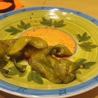 roasted peppers  at Infermento in Polignano A Mare