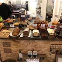 Large choice of desserts. Some are vegan. Also selling local artisanal goodies. at Fox in Metz