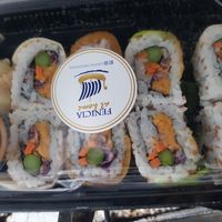 Vegano roll at Fenicia in Panama City