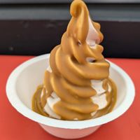 Brown Sugar Butter Pecan with Cookie Butter Magic Shell at Eb & Bean - 21st Ave in Portland