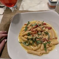 Sombreri vegan pasta   at Ciccia Osteria in San Diego