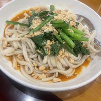 Spicy Dan Dan noodles   at Jeng Chi Restaurant in Richardson