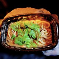 Udon soup  at Fine Sushi in Belgrade