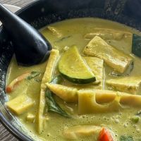 Green curry  at My Vegan in Pasadena