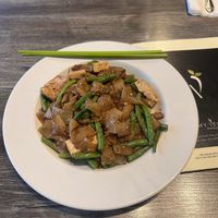 Pad See Ew with green beans   at My Vegan in Pasadena