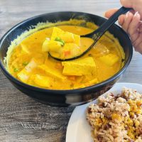Yellow Curry   at My Vegan in Pasadena