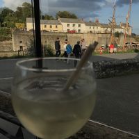 Poldark gin fizz at Wreckers in St Austell
