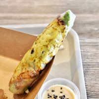 Crispy crepe roll at Goi Cuon in San Diego