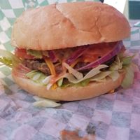 Vegan burger. It's crazy good! at VeGo in Puyallup