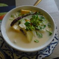 Tom Kha soup at Pinto Thai in Enschede
