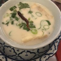 Soup as starter  at Pinto Thai in Enschede