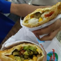 Vegetariano e Batatinha at Planeta Pastel in Santa Catarina