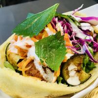 ファラフェルピタサンド (Falafel pita bread).  at The City Bakery  in Tokyo