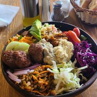 Fine Mamas Falafel bowl🤗 at Fine Mama in Marrakech