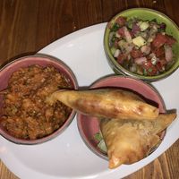 Samosas  at Fine Mama in Marrakech