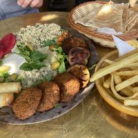 mezze  at Fine Mama in Marrakech