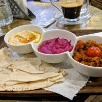 Trilogie Vegetarienne at Fine Mama in Marrakech