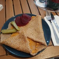 Crêpe mit herzhaftem Aufstrich at Crêperie Chez Moi in Eschwege