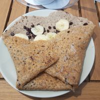 Crêpe mit Banane & Schokolade at Crêperie Chez Moi in Eschwege