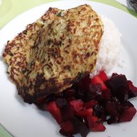 Tortilla con verduras at El Olivo in Cusco
