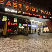 Entrance from outside the mall.  at Peter Pane - East Side Mall in Berlin