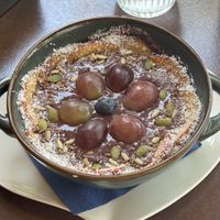Vegan açai and yoghurt bowl  at Senso Unico in Olbia